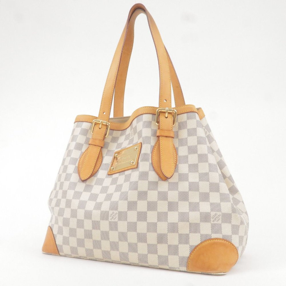 Damier Azur Hampstead MM Hand Bag - Picture 3 of 11